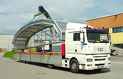 Delivery and installation of retractable swimming pool cover